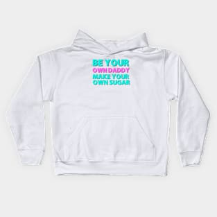 Motivational saying for girl boss Kids Hoodie